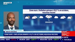 Hervé Amourda (PRO BTP FINANCE, BSI Economie) : zone euro, l'inflation grimpe de 10,7% en octobre - 30/10