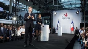 Emmanuel Macron à la Station F, mardi 9 octobre 2018.