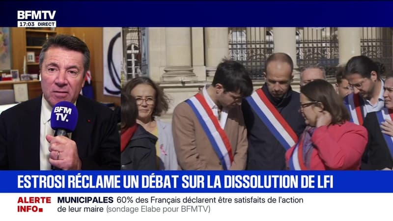 Mort de Quentin Deranque: Christian Estrosi, maire de Nice, "demande au gouvernement de suspendre les financements à LFI tant que la lumière n'est pas faite sur ses liens avec la Jeune Garde"