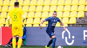Dimitri Payet lors du nul entre Nantes et l'OM
