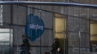 Salesforce chute à Wall Street