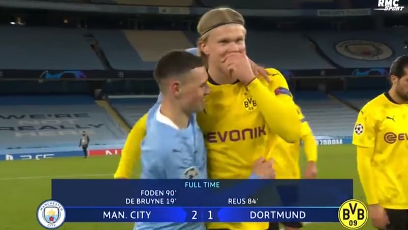 Manchester City-Dortmund : l’échange Foden-Haaland qui fait causer