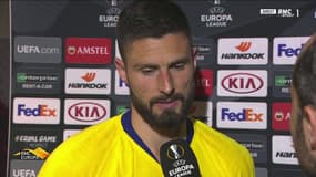 Ligue Europa - Olivier Giroud : "Frustré de sortir avec un match nul"
