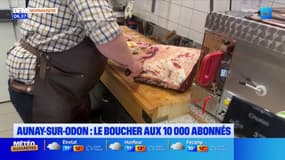 Aunay-sur-Odon: un boucher aux 10 000 abonnés 