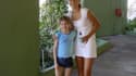 Maria Sharapova posant avec la jeune Eugenie Bouchard