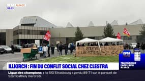 Bas-Rhin: fin du mouvement de grève chez Clestra à Illkirch