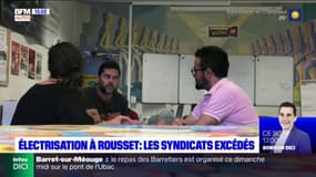 Rousset: les syndicats excédés après l'électrisation d'un homme mardi 