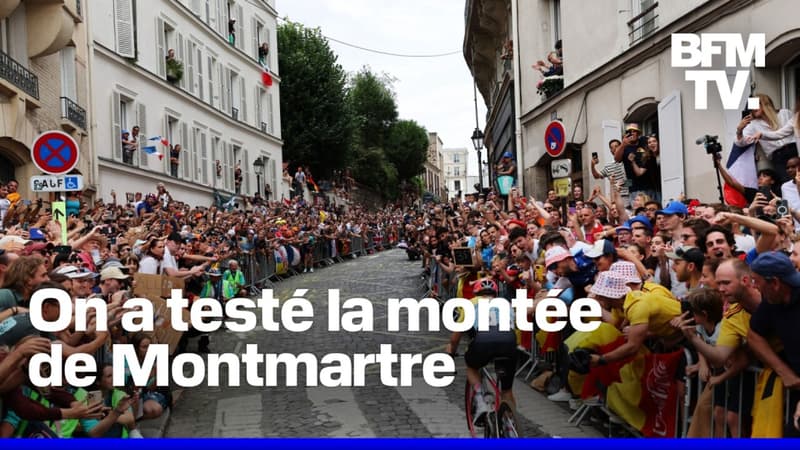 Vélib' versus vélo de route: on a testé la butte de Montmartre avant les coureurs du Tour de France