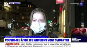 Couvre-feu à 18h: les Parisiens ne sont pas surpris et vont s'adapter 