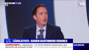 "Le retrait d'Adrien Quatennens était nécessaire" estime Yoann Gillet, député sortant RN