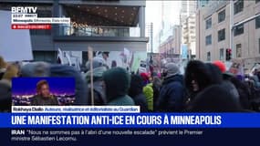 Une manifestation anti-ICE en cours à Minneapolis - 30/01