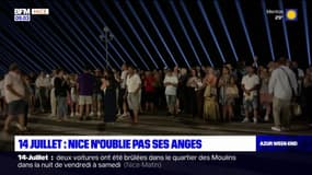 14-Juillet à Nice: 86 faisceaux lumineux allumés pour rendre hommage aux victimes des attentats de 2016