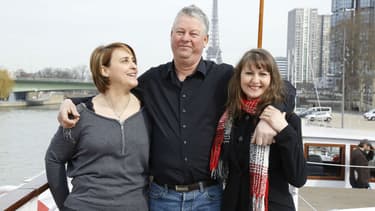 Eric et se deux prétendantes, Florence et Rose-Marie