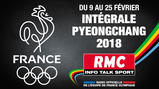 RMC radio officielle des Jeux Olympiques de Pyeongchang 20018!