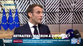 Président Magnien ! : Retraites, Macron à distance ? - 13/12