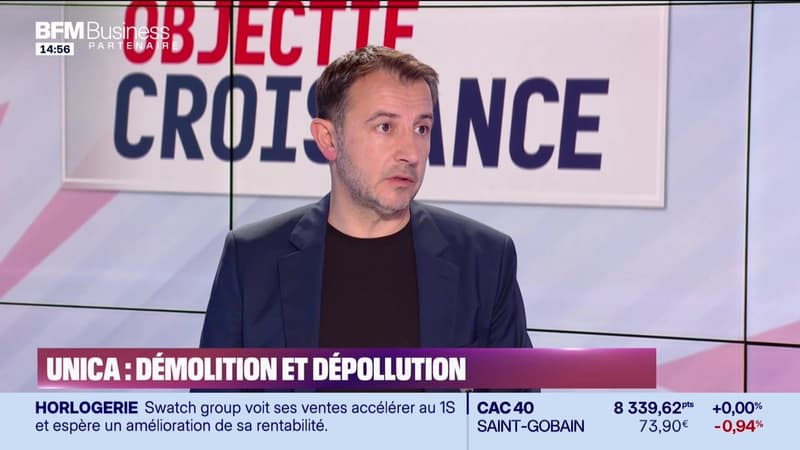 Frédéric Rieu (Unica) : Unica, démolition et dépollution - 21/07