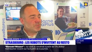 Strasbourg: le futur du service en salle sera-t-il un robot autonome? 