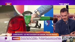 Carburants : les prix baissent en Europe, pas en France 