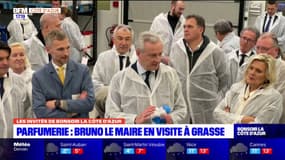 Grasse: Bruno Le Maire promet un prêt vert pour les parfumeries