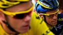 Chris Froome et Alberto Contador à la lutte sur le Tour de France