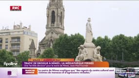 Trafic de drogue à Nîmes : la médiathèque fermée 