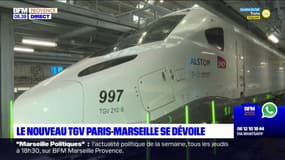 "TGV M": le nouveau TGV Paris-Marseille se dévoile, le lancement prévu en 2025  