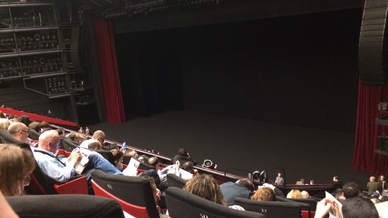 La très belle salle du Grand Théâtre Lumière, dans le Palais des festival.