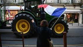 Manifestation à Agen des agriculteurs, le 25 janvier 2024