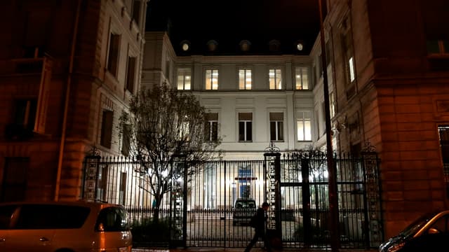 Le siège du PS rue de Solférino.