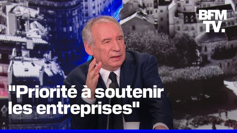 L'interview de François Bayrou sur BFMTV en intégralité