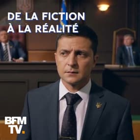 D’acteur à président de l’Ukraine, Volodymyr Zelensky est passé de la fiction à la réalité