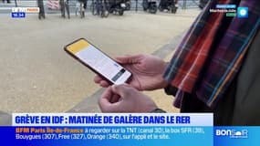 Grèves en Île-de-France: une matinée de galère pour les usagers des RER
