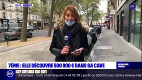 Paris: elle découvre 500.000 euros dans sa cave