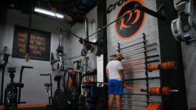 Une salle de crossfit