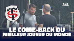 Stade Toulousain : Les images du retour de Dupont à l'entraînement après une coupure post-JO de deux mois et demi
