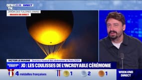 Cérémonie d'ouverture: "Ils n'ont été appelés que le jour même, Teddy Riner et Marie-José Pérec", confie Victor Le Masne, directeur musical des cérémonies des JO de Paris 2024