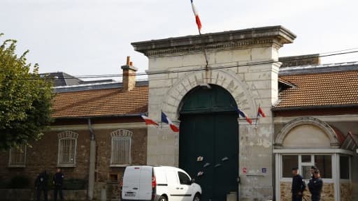 L'entrée de la prison de Fresnes le 20 septembre 2016