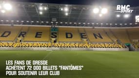 Allemagne : Les fans de Dresde achètent 72 000 billets "fantômes" pour soutenir leur club