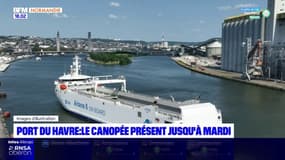 Havre: le Canopée présent jusqu'à mardi au port