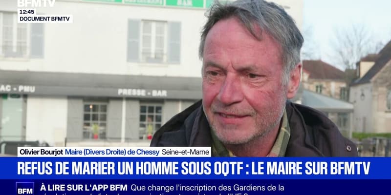 "Je n'ai pas à marier quelqu'un qui ne devrait pas être là": le témoignage du maire de Chessy condamné à payer 500 euros par jour pour avoir refusé de marier un homme sous OQTF