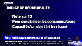 Qu'est-ce que l'indice de réparabilité étendu ce vendredi aux appareils électroménagers?