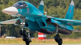 Un bombardier Sukhoi SU-34 russe - Illustration