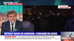 Retrait de l'armée russe de Kherson: L'Ukraine en liesse - 11/11