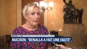 Marine Le Pen sur BFMTV le 25 juillet 2018