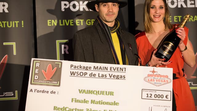 Aubin Bellue, vainqueur de la grande finale RedCactus (3ème édition)