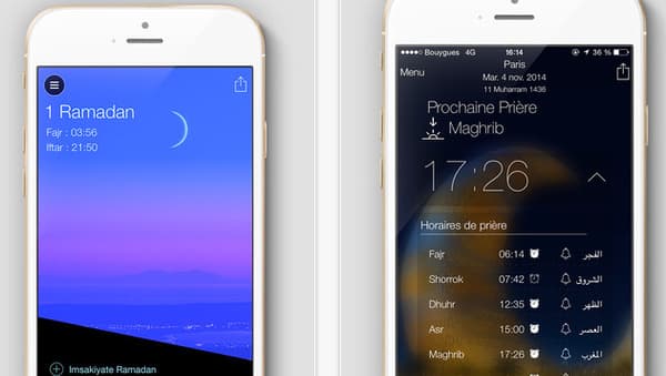 L'application Athan Pro pour Muslim.