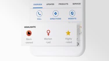 Le nouveau badge Google pour indiquer quand un lieu est tenu par une personne noire