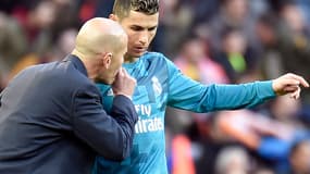 Zinedine Zidane et Cristiano Ronaldo