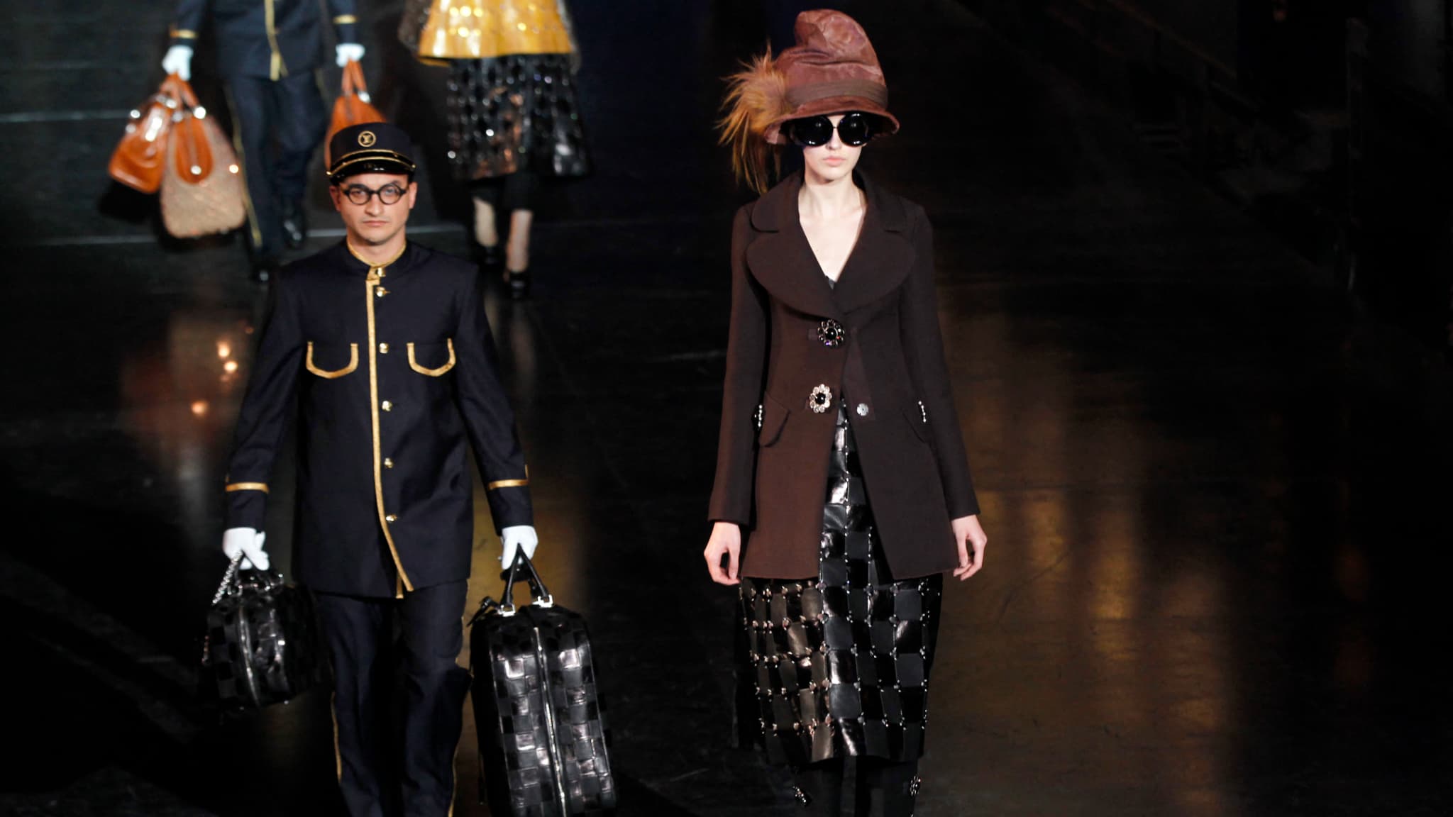 Défilé Louis Vuitton par Marc Jacobs, 2012