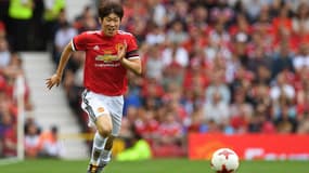 Ji-Sung Park lors d'un match des légendes de Manchester United en 2017